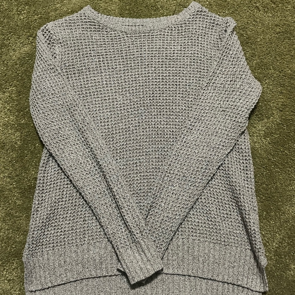Gray sweater, worn once, very soft